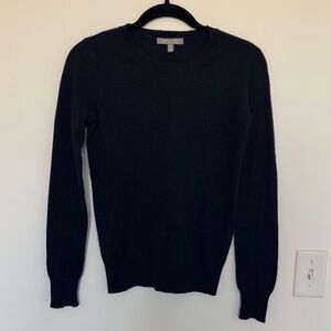 Neiman Marcus Women's The Cashmere Sweater, Navy Blue - Size XS